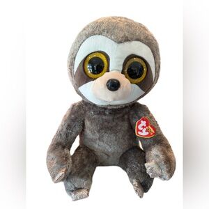 Ty Sloth Plush - Brown and White